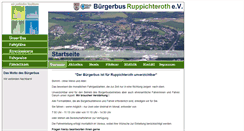 Desktop Screenshot of buergerbus-ruppichteroth.de